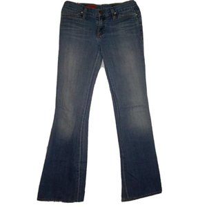 AG Adriano Goldschmied The Legend Flare Medium Wash Distressed Jeans Size 25 R